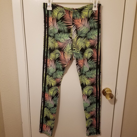 adidas palm leaf leggings